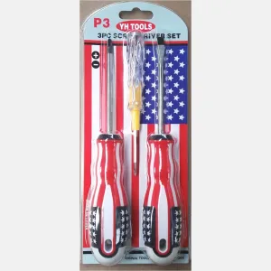 screwdriver 6*100 (+-) 3pcs YH-23