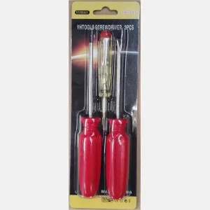 screwdriver 5*75  (+-) 3pcs YH-22