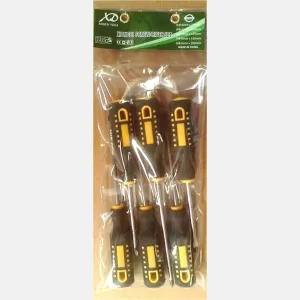 screwdriver 6*100+6*125+6*150 (+-) 6pcs  XD-01