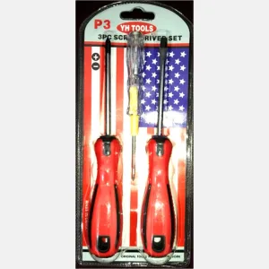 screwdriver 6*100 (+-) 3pcs YH-19