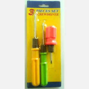 Dual-purpose screwdriver 3pcs  #XD-41