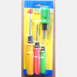 Dual-purpose screwdriver 4pcs #XD-41-1