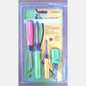 Dual-purpose screwdriver  4pcs #XD-36
