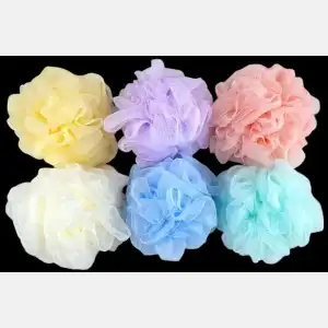 Colorful Bathing Puff #40g*1pc