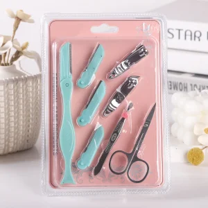K-843 eyebrow trimmer 8 pieces set