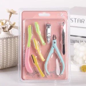 K-991-1008 Eyebrow Trimmer 7 pieces set