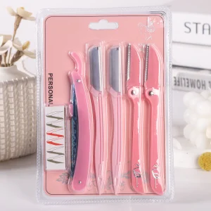 K-50230 5 eyebrow trimmers+blades