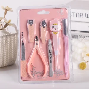 K-50231 Cartoon Lamp Ear Spoon 7-piece Set