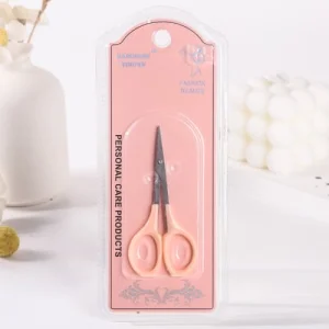 K-50357 Colored Handle Eyebrow Scissors