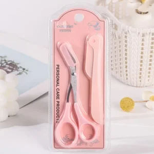 K-50392 eyebrow comb + eyebrow razor