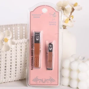 K-50377 rose gold + diagonal nail clippers