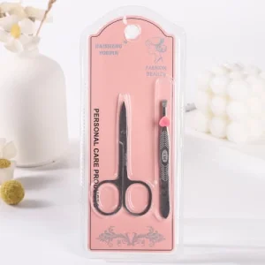 K-50444 2-piece eyebrow scissor set