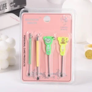 K-510 ear spoon 4-piece set with double foam