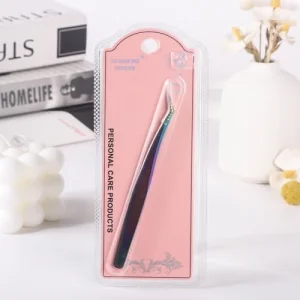 K-50540 color tweezers Small bend 1.0 thick