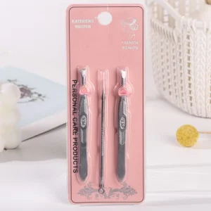 K-50509 two eyebrow clippers with acne needles