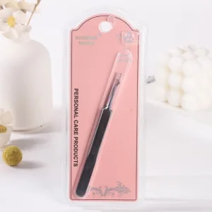K-50593 curved mouth tweezers