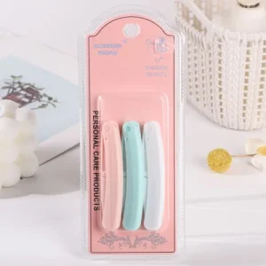 K-50660 3 Foldable Eyebrow Trimmers