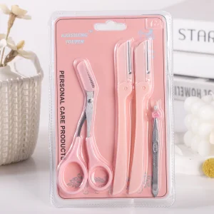 K-50587 Eyebrow Clipper Comb 4-piece Set
