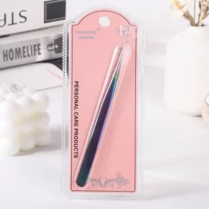 K-50538 color tweezers straight 1.0 thick